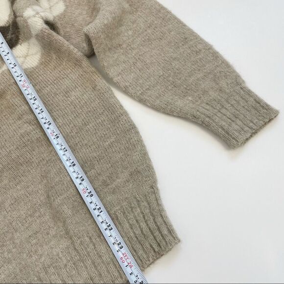 Vintage Sears wool blend  crewneck argyle sweater - Picture 11 of 13